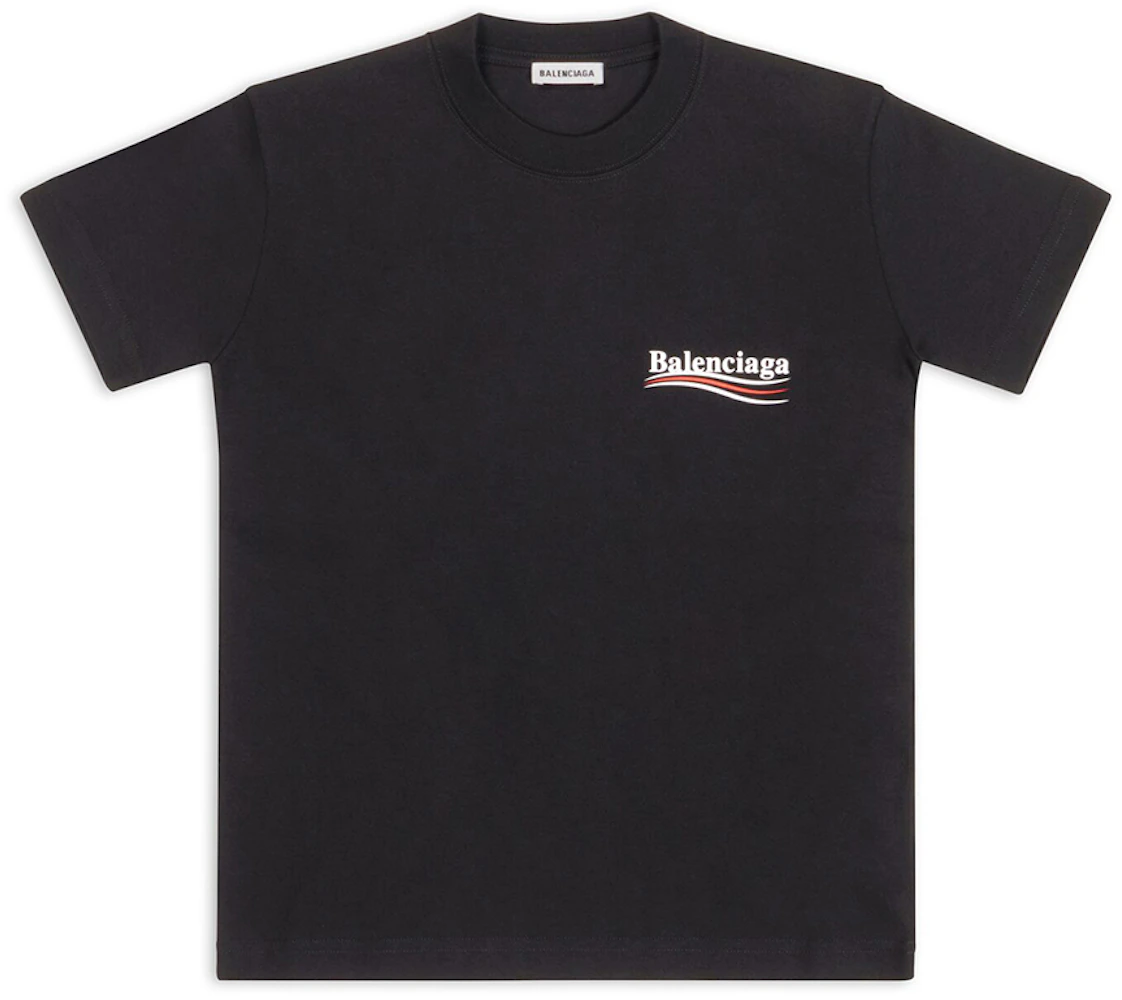 Balenciaga Women\'s Political Campagin Small Fit T-Shirt Black - SS23 - US