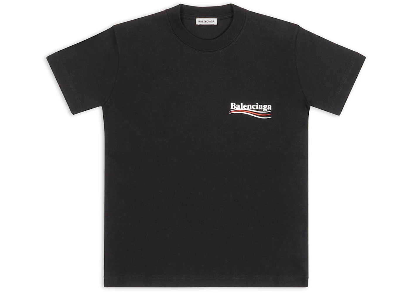 Balenciaga Women's Political Campagin Small Fit T-Shirt Black - SS23 - US