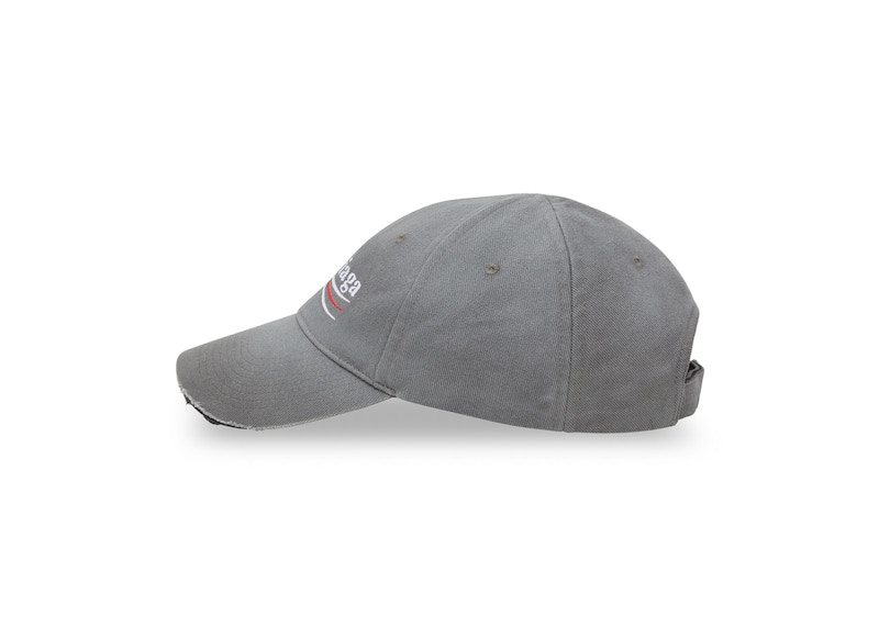 Balenciaga Women's Political Campaign Cap Grey - SS23 - US