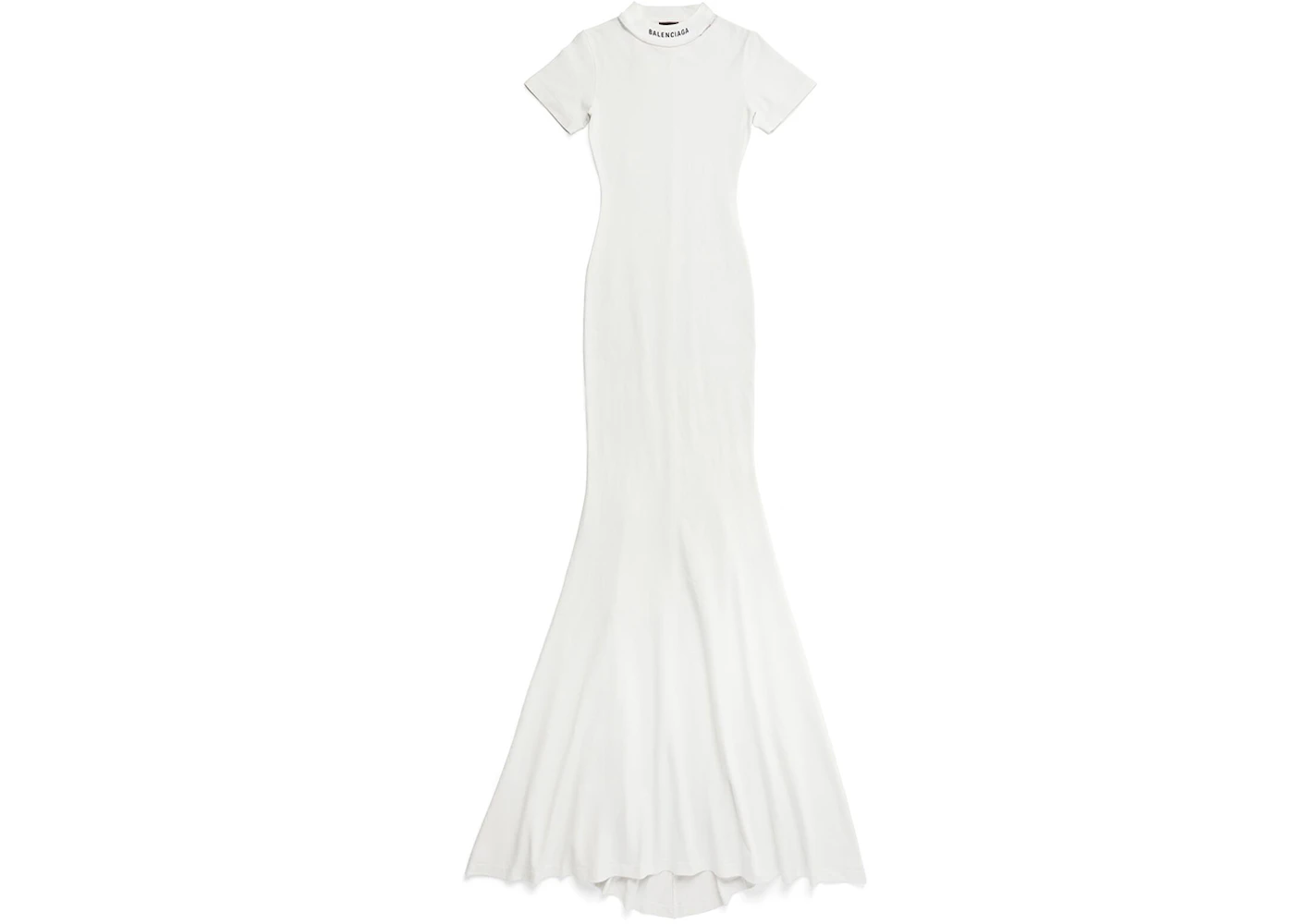 Balenciaga Women's T-Shirt Maxi Dress White - SS23 - US