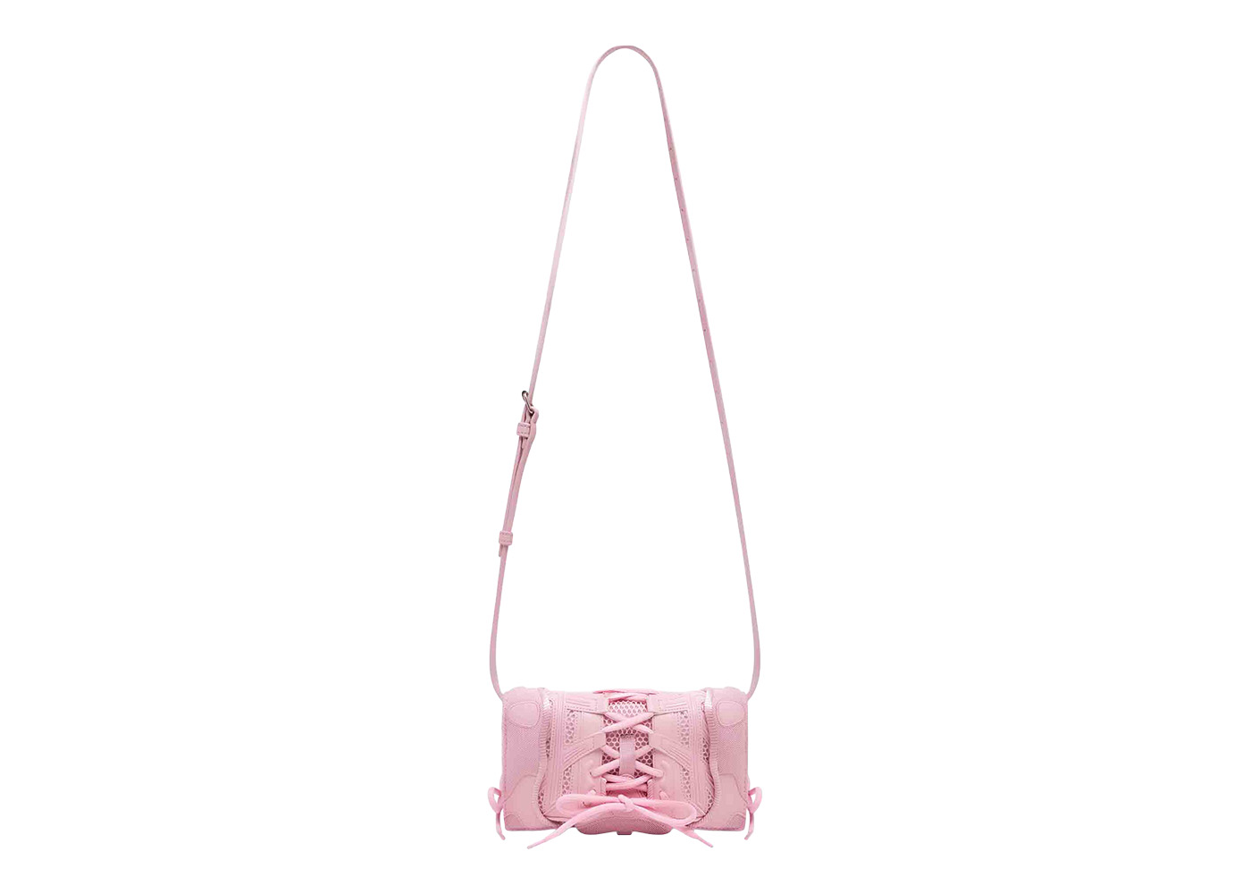 Balenciaga Phone Holder Shopping Bag In Fuchsia in Metallic  Lyst