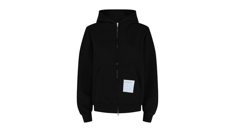 トップス BALENCIAGA TURN WIDE FIT ZIP-UP HOODIE Balenciaga Turn Wide Fit Zip-Up Hoodie | Grailed