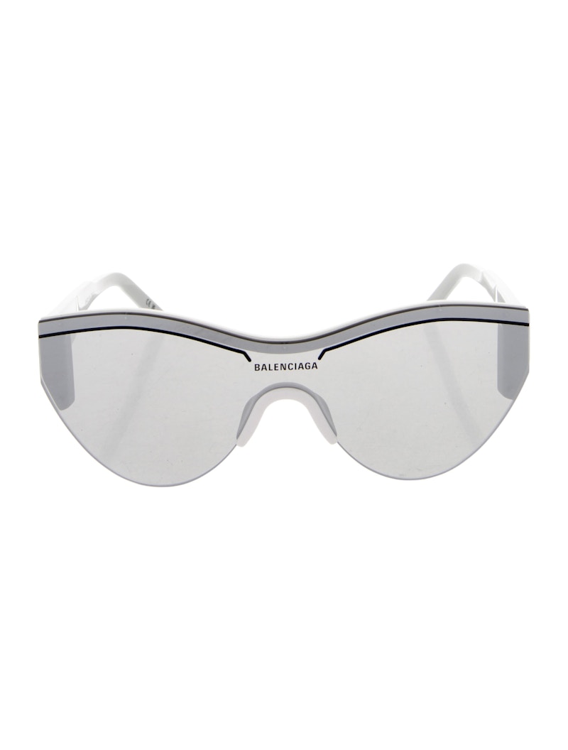 BALENCIAGA WRAP D-FRAME サングラス アイウェア Wrap D-frame Sunglasses in Black | Balenciaga US