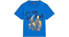 Balenciaga x The Simpsons Kids T-Shirt Indigo