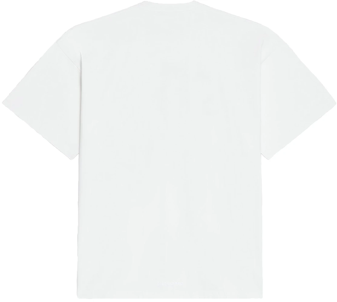 Balenciaga x The Simpsons Oversized T-Shirt White Men's - AW21 - US