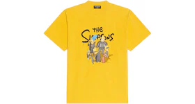 Balenciaga x The Simpsons Womens Small Fit T-Shirt Yellow