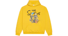Balenciaga x The Simpsons Womens Wide Fit Hoodie Yellow