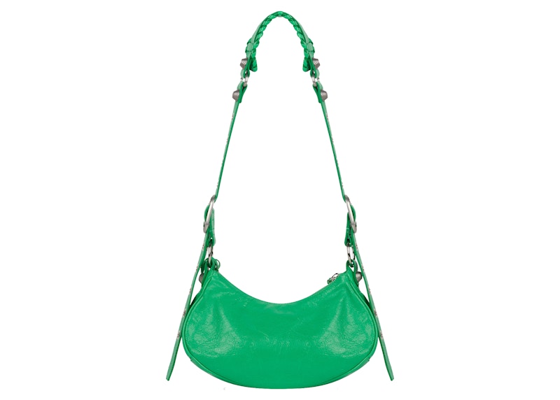 Balenciaga Le Cagole Shoulder Bag Xs Green