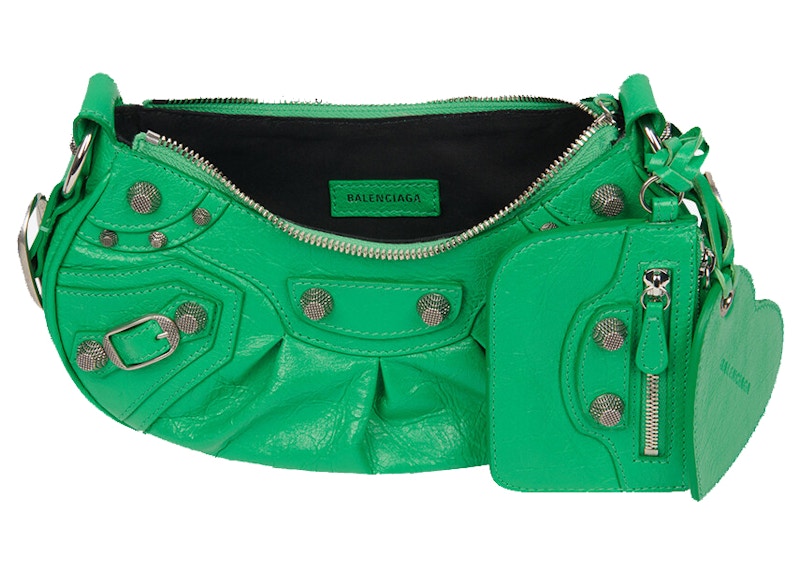 Balenciaga Le Cagole Shoulder Bag Xs Green