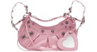 Balenciaga Le Cagole Shoulder Bag XS Pink