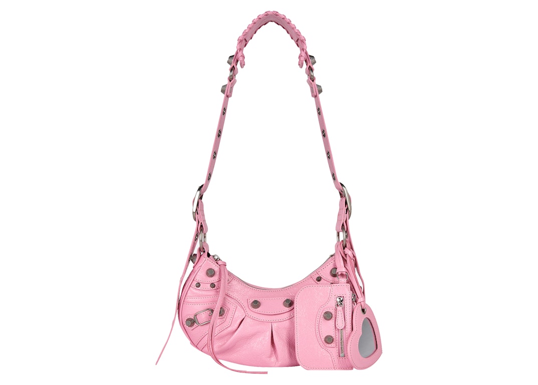 Pre-owned Balenciaga Le Cagole Shoulder Bag Xs Pink