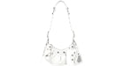 Balenciaga Le Cagole Shoulder Bag XS White