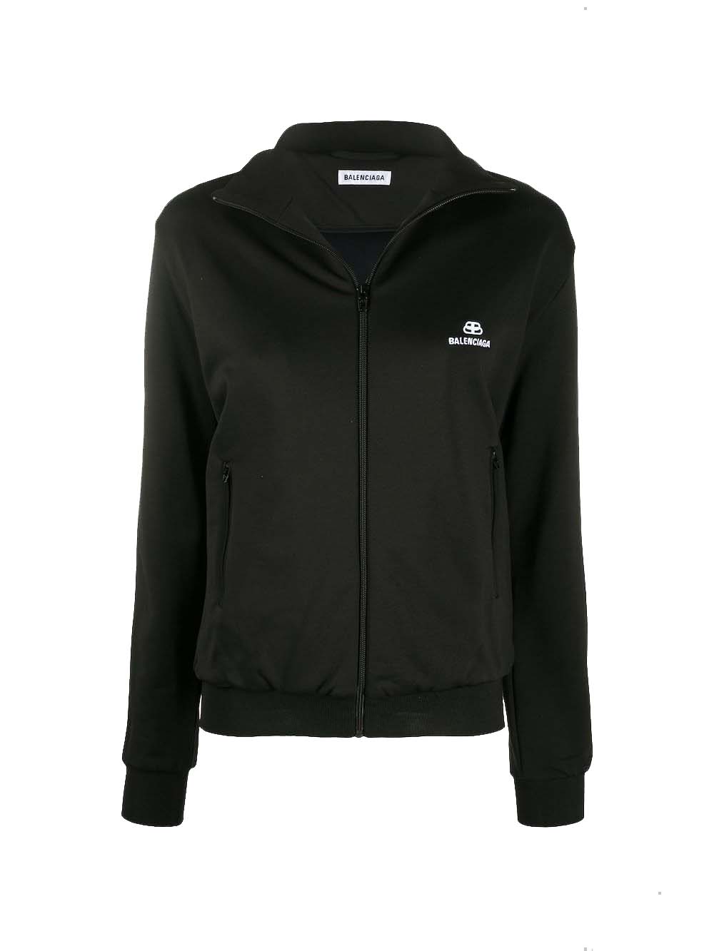 Balenciaga Zip Up Track Jacket Black GB