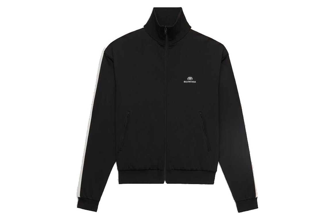 Pre-owned Balenciaga Zip-up Jacket Black