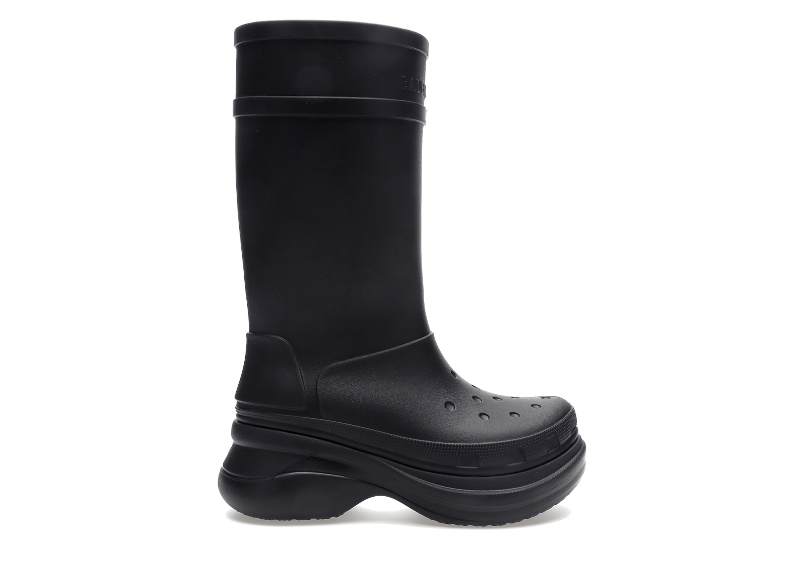 Balenciaga x Crocs Boot Black Men's - 677384W1S8E1000 - US