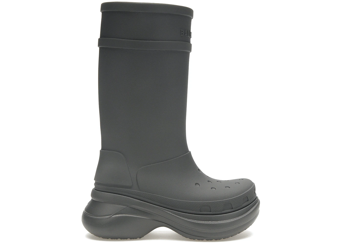 Balenciaga x Crocs Boot Grey (Women's) - 677388W1S8E1500 - US