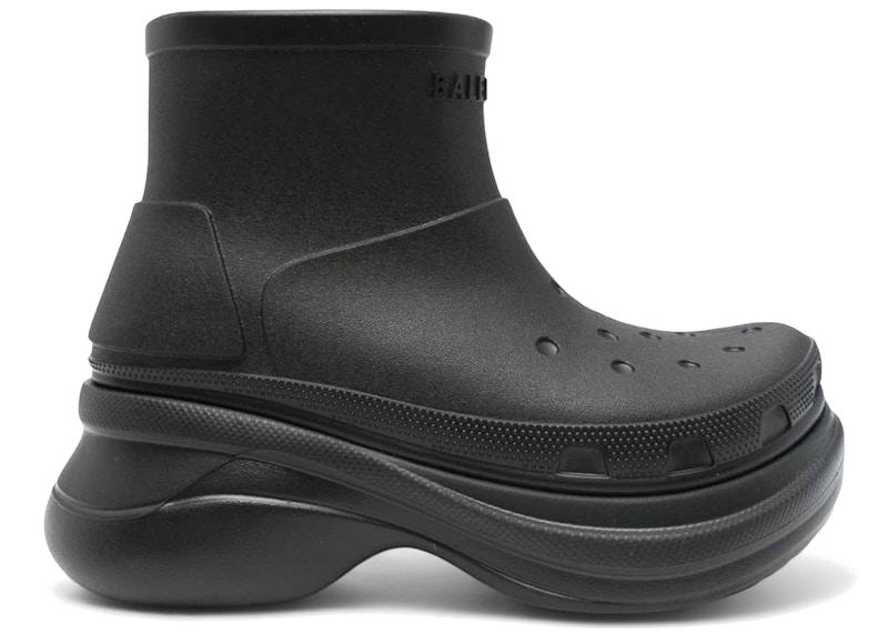 Balenciaga x Crocs Bootie Black (Women's) - 815522 W1S8E 1000 - US