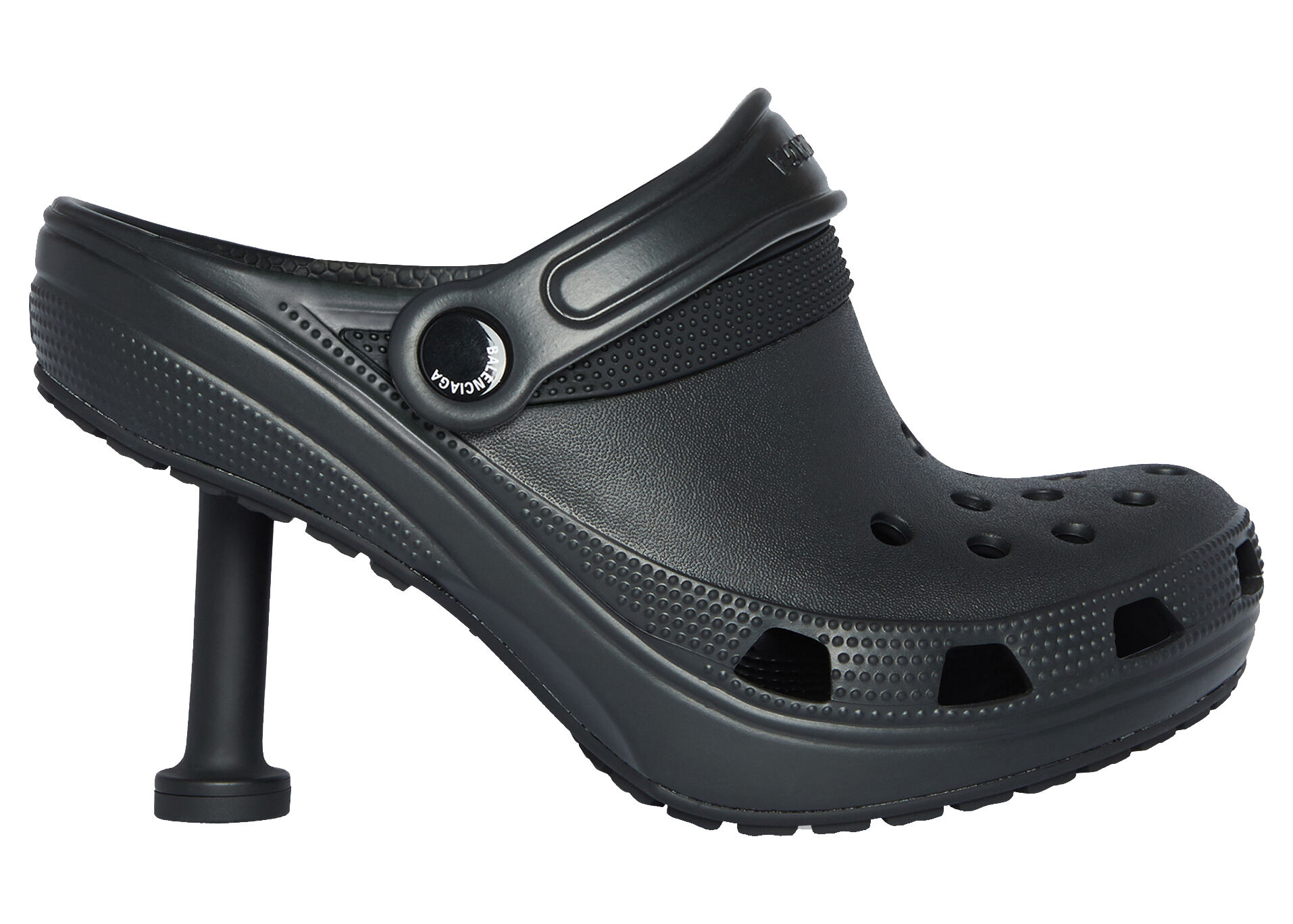Balenciaga x Crocs Madame 80MM Black (Women's) - 677390W1S8E1000 - US