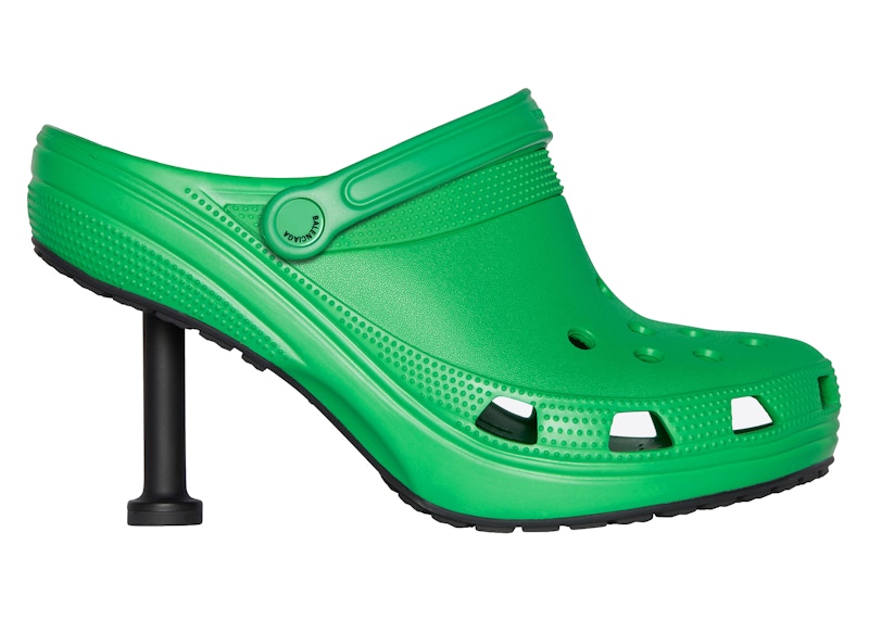 Balenciaga x Crocs Madame 80MM Green Women s 677390W1S8E3033 US