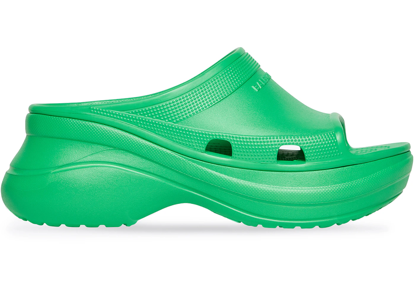 Balenciaga crocs green Clearance