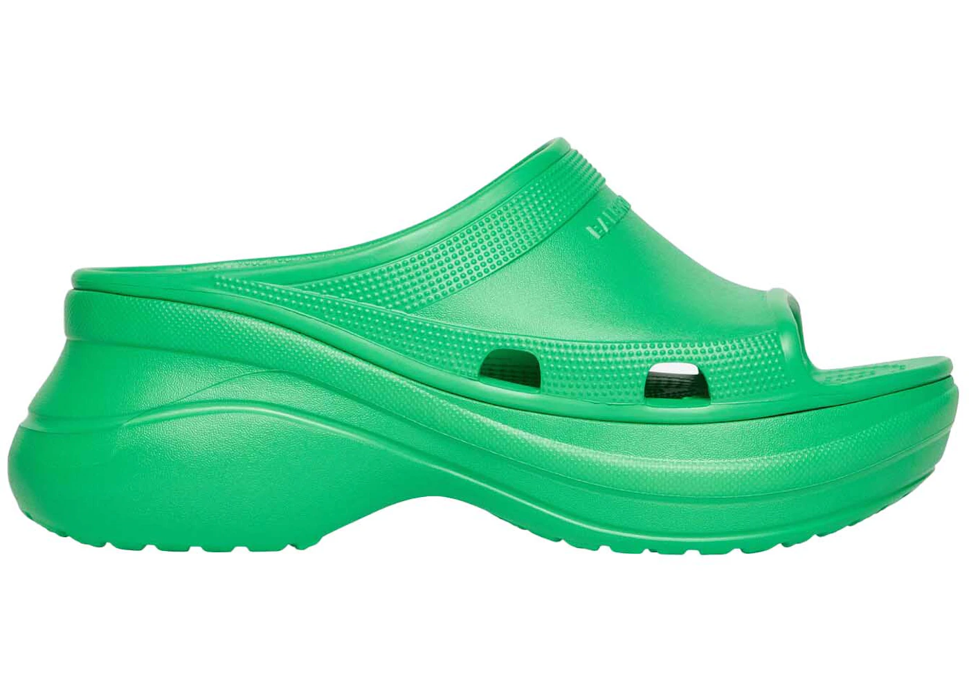 Balenciaga x Crocs Pool Slide Sandals Green (Women's) - 677389W1S8E3033 - US