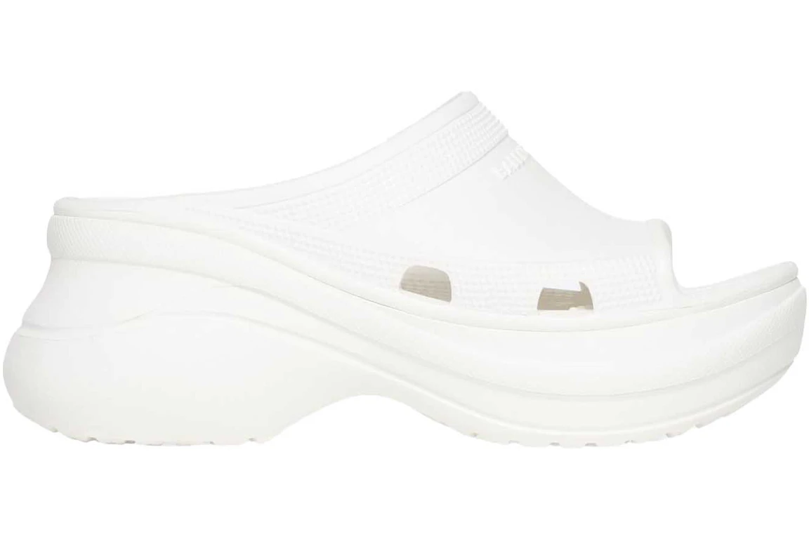 Balenciaga x Crocs Pool Slide Sandals White (W)