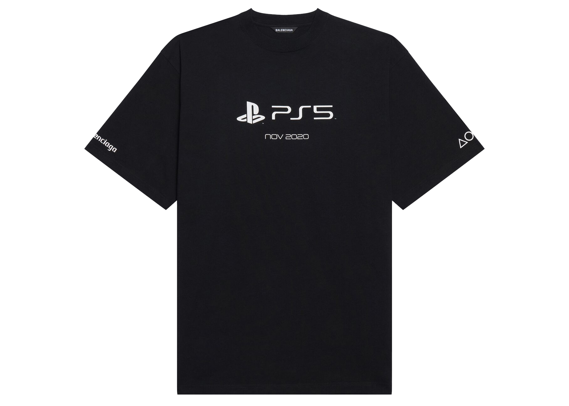 Balenciaga x PlayStation Boxy T-shirt Black
