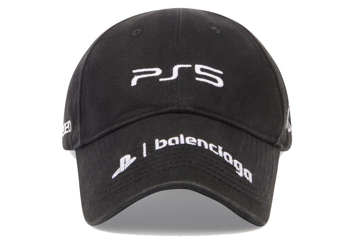 Balenciaga x PlayStation Cap Black