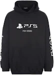 Balenciaga x PlayStation Oversize Cotton Hoodie Black