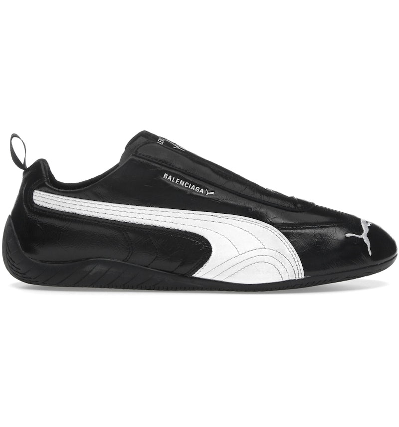 Balenciaga x Puma Speedcat Leather Black White Men's 847148