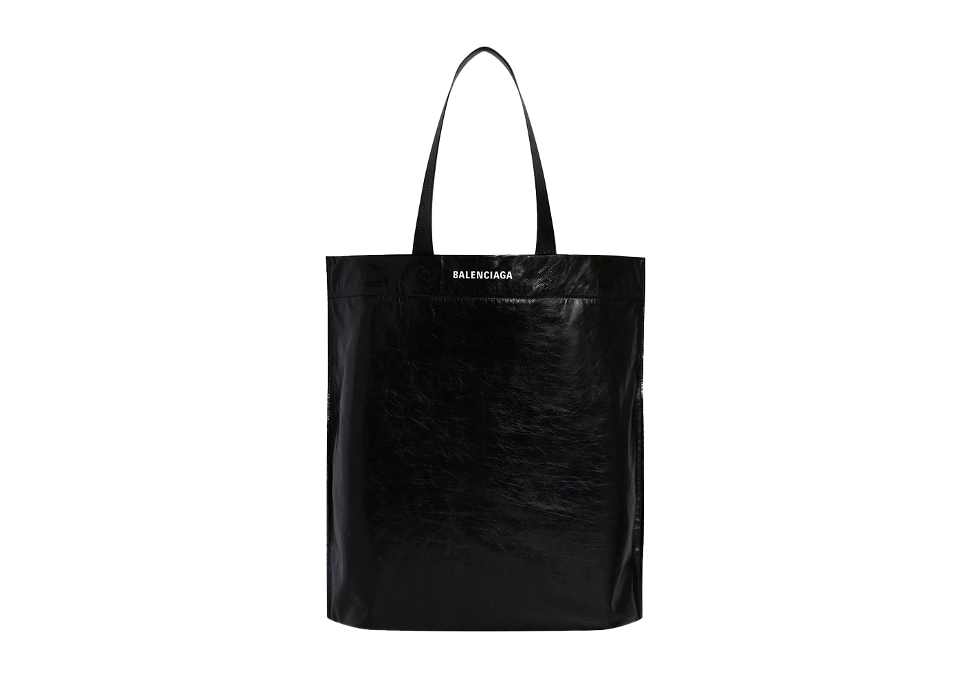 Balenciaga x The Simpsons Shopper Shoulder Tote Bag Medium Black
