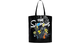 Balenciaga x The Simpsons Shopper Shoulder Tote Bag Medium Black