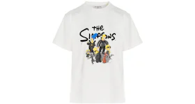 Balenciaga x The Simpsons Womens Small Fit T-Shirt White
