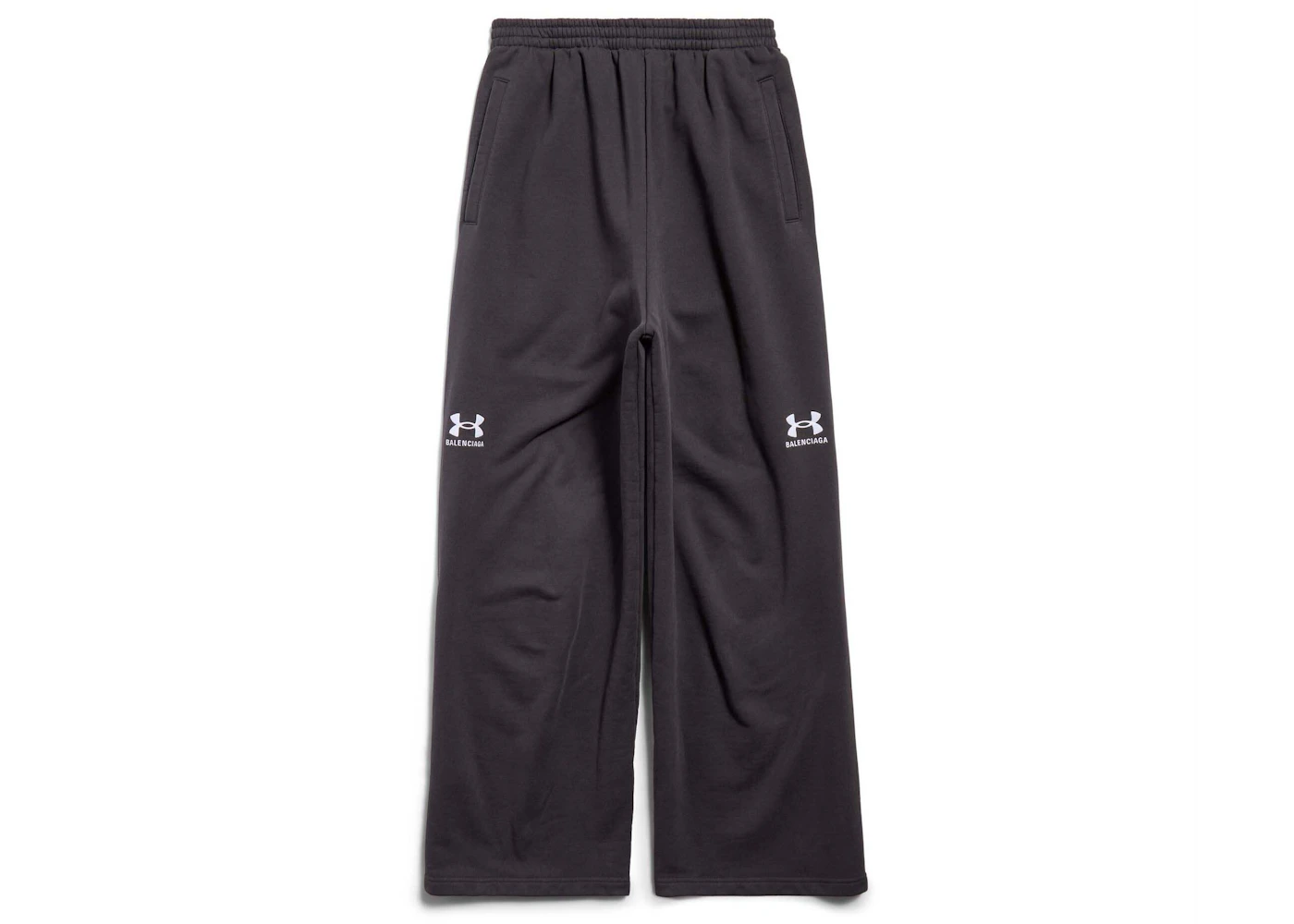 Balenciaga x Under Armour Baggy Sweatpants Black/White FW24 US
