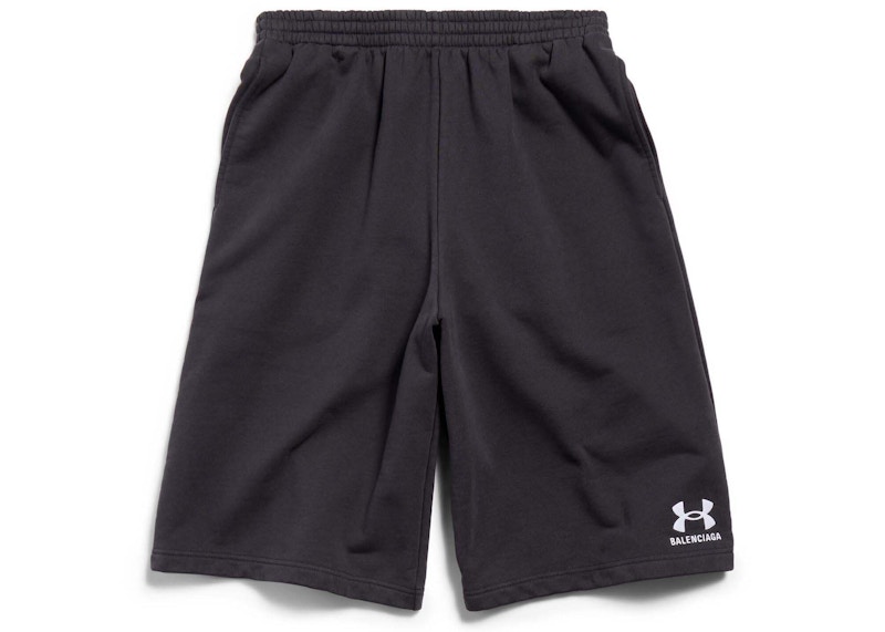Pre-owned Balenciaga X Under Armour Large Shorts In Black/white