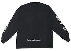 Balenciaga x Yeezy DMX, A Tribute Longsleeve T-Shirt Faded Black Men's - SS21 - US