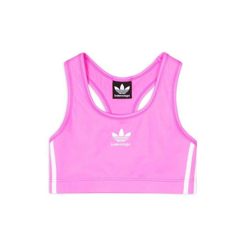 Pre-owned Balenciaga Women's  X Adidas Athletic Bra In Pink
