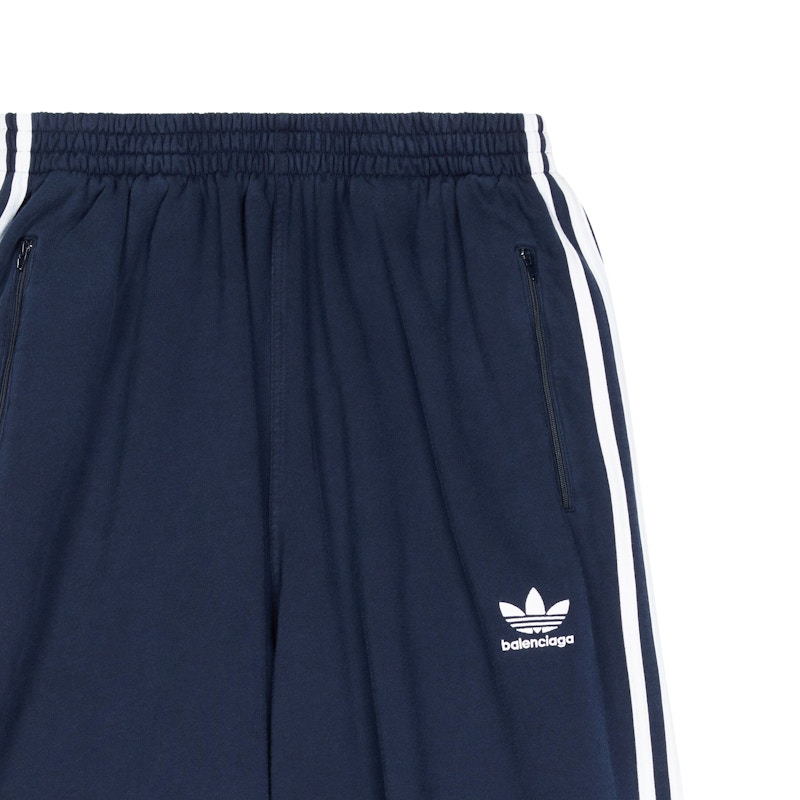 Balenciaga x adidas Baggy Sweatpants Navy Blue Men's FW22 US