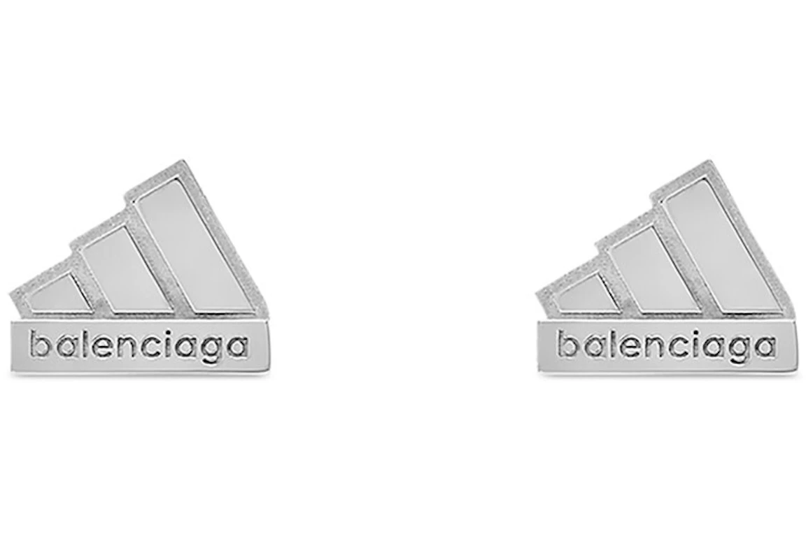 Balenciaga x adidas Earrings Silver