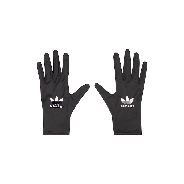 Pre-owned Balenciaga X Adidas Gloves Black