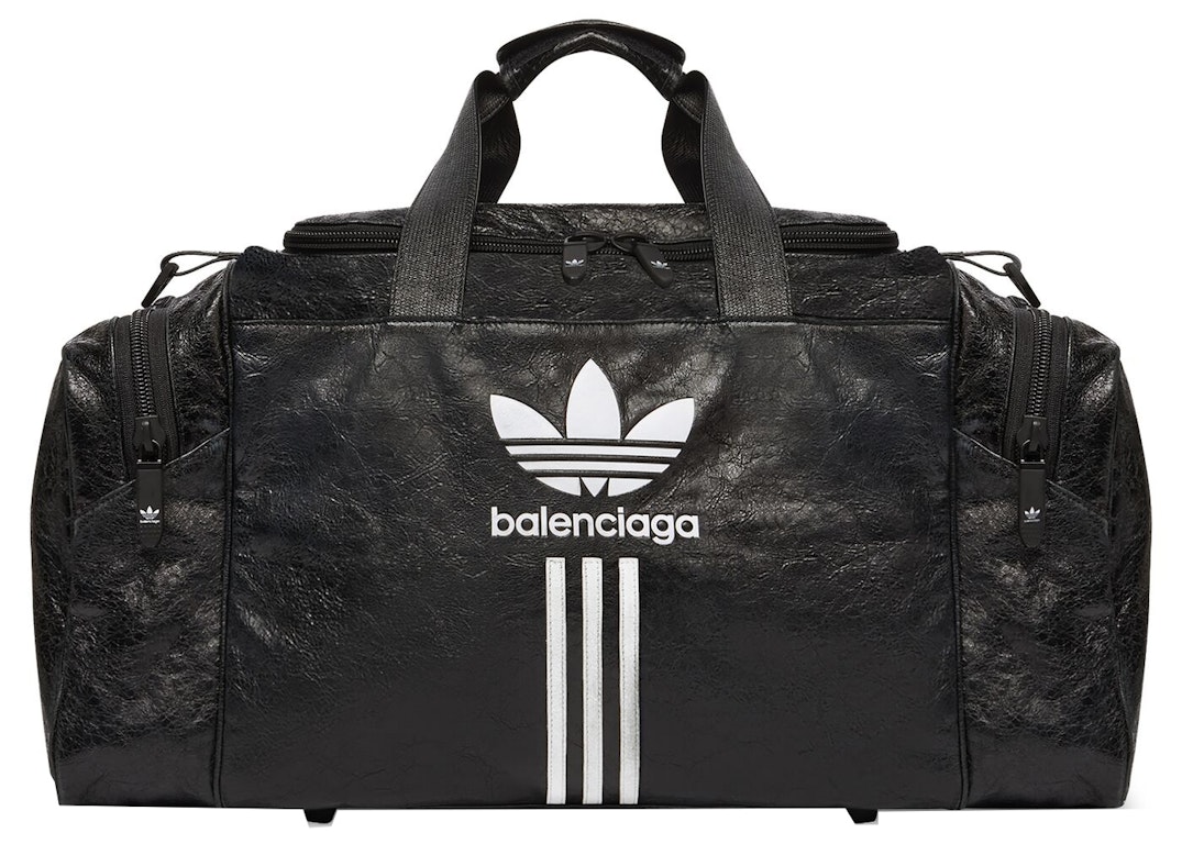 Pre-owned Balenciaga X Adidas Gym Bag Black/black