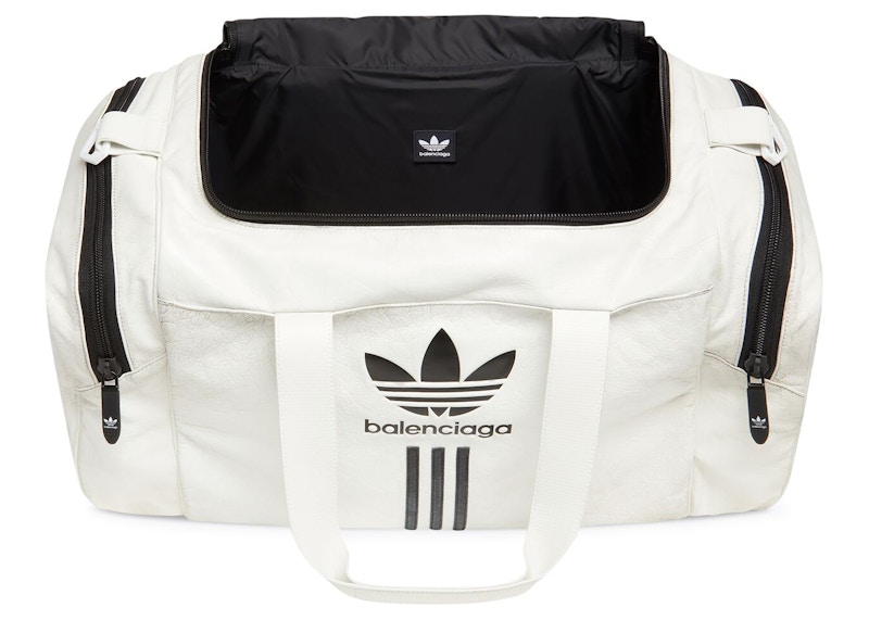 Balenciaga X Adidas Gym Bag White/Black
