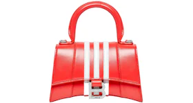 Balenciaga x adidas Hourglass XS Box Handbag Red