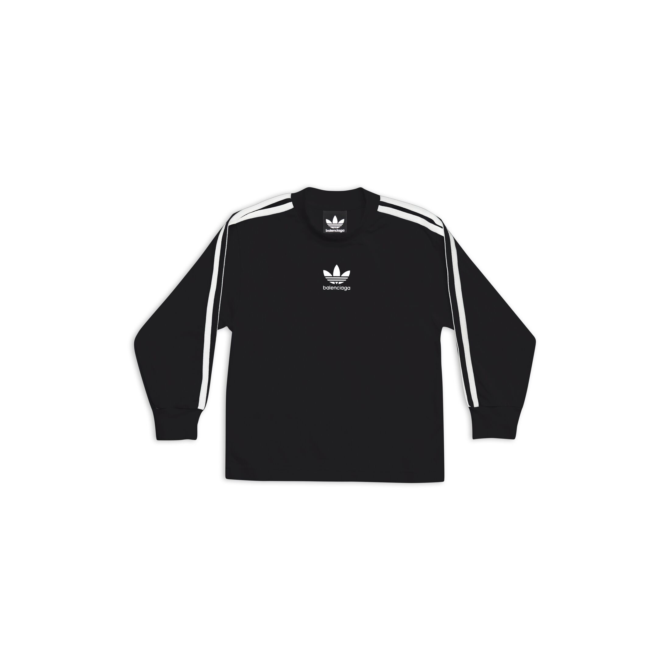 Balenciaga x adidas Kids - Long Sleeve T-Shirt Black キッズ - FW22 