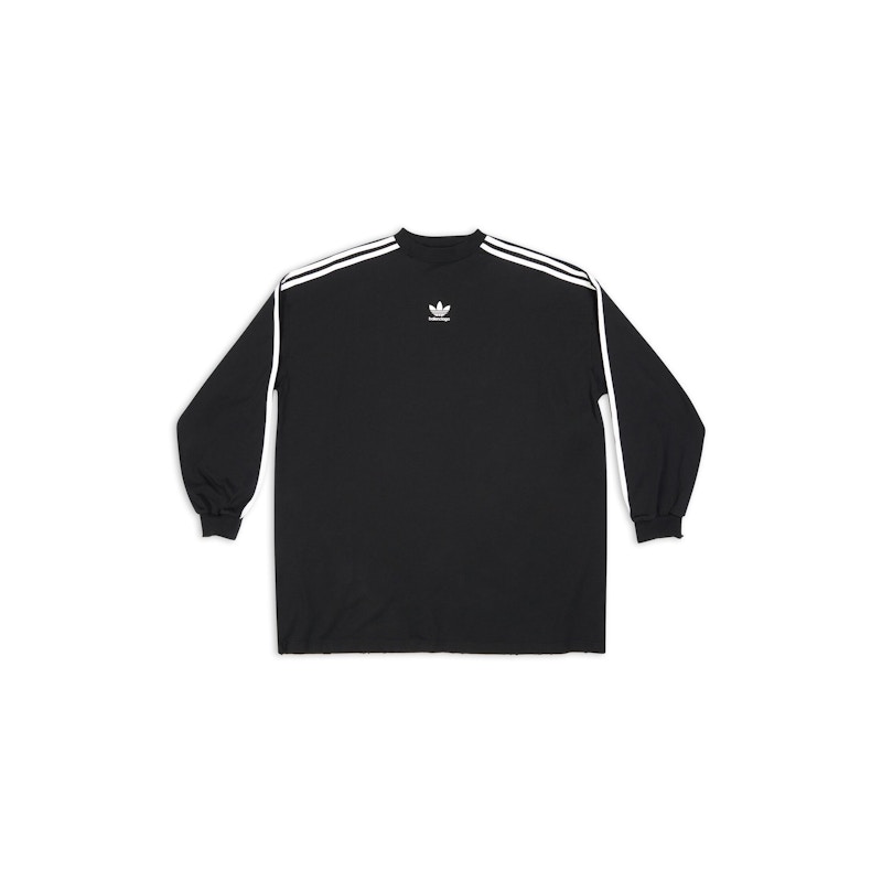 Black long discount sleeve adidas top