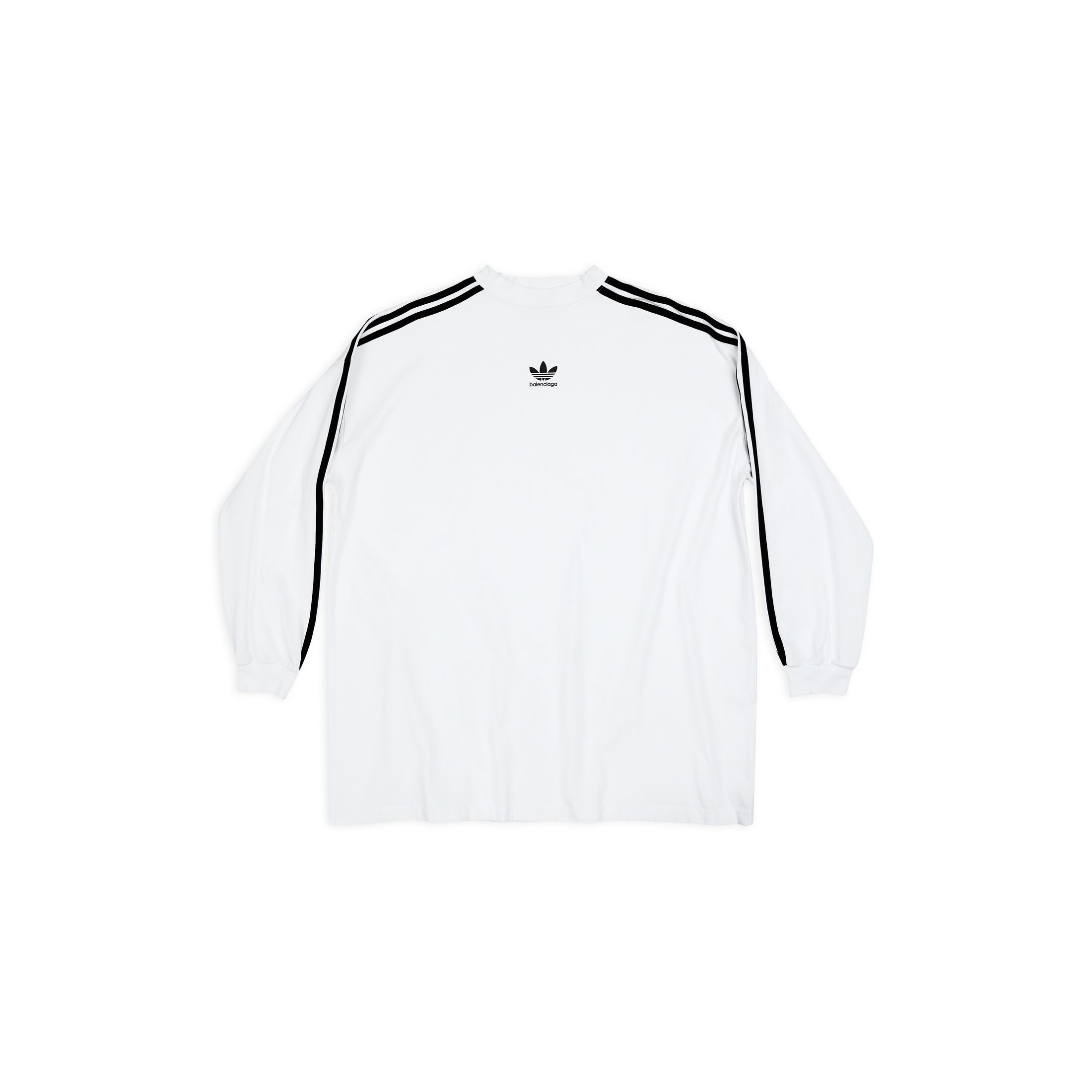 Balenciaga x adidas Long Sleeve T-Shirt Oversized White - FW22 - JP