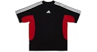 Balenciaga x adidas Medium Fit T-Shirt Black Red