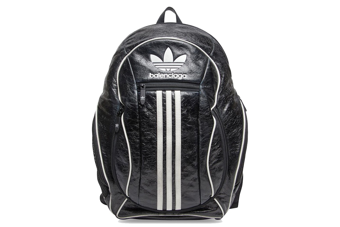 Pre-owned Balenciaga X Adidas Small Backpack Black
