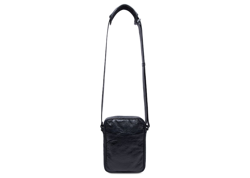 Balenciaga X Adidas Small Crossbody Messenger Bag Black/White