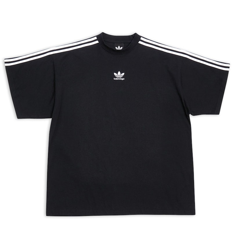 Balenciaga x adidas Camiseta Oversize Negro Hombre FW22 MX